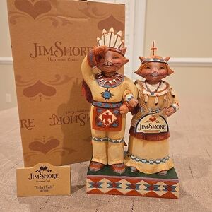 Jim Shore "Tribal Tails" Figurine NIB